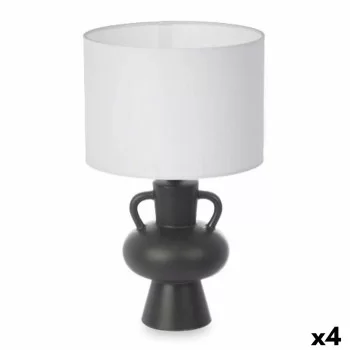 Desk lamp Vase 40 W Black Ceramic 24 x 39,7 x 24 cm (4...