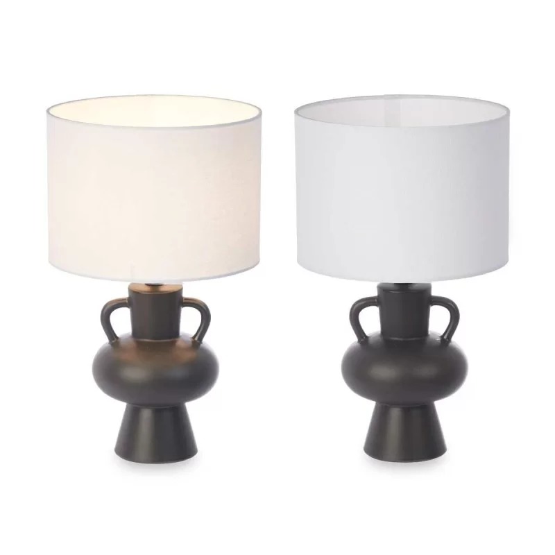 Desk lamp Vase 40 W Black Ceramic 24 x 39,7 x...