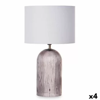 Desk lamp Stripes 40 W Grey Crystal 25,5 x 43,5 x 25,5 cm...