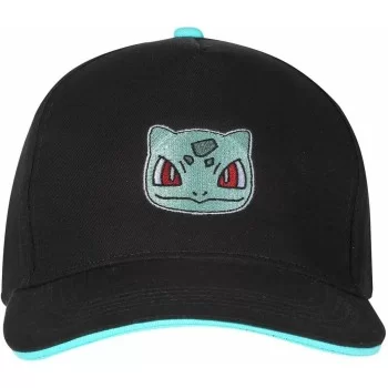 Unisex hat Pokémon Bulbasaur Badge 58 cm Black One size 2