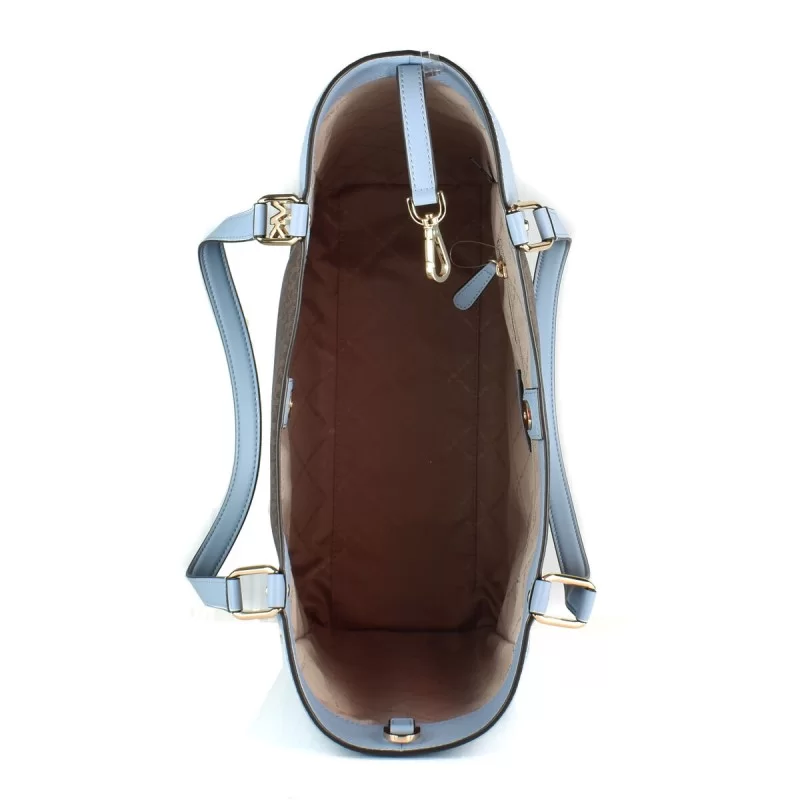 Women's Handbag Michael Kors ARLO Blue 26 x 29...