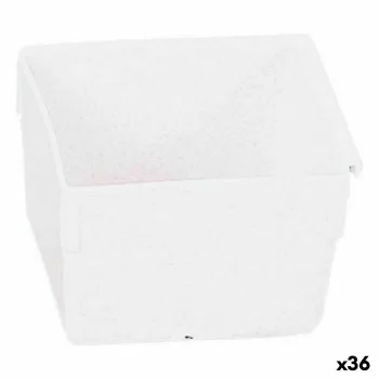 Multi-use Box Modular White 8 x 8 x 5,3 cm (36 Units)
