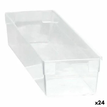 Multi-use Box Modular Transparent 22,5 x 8 x 5,3 cm (24...