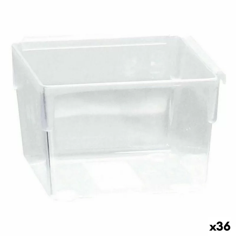 Multi-use Box Modular Transparent 8 x 8 x 5,3 cm (36 Units)