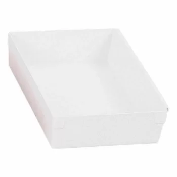 Multi-use Box Modular White 22,5 x 15,5 x 5,3 cm (12 Units) 2
