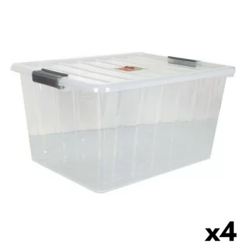 Storage Box with Lid Dem Thais 50 L 55 x 43 x 30 cm (4...