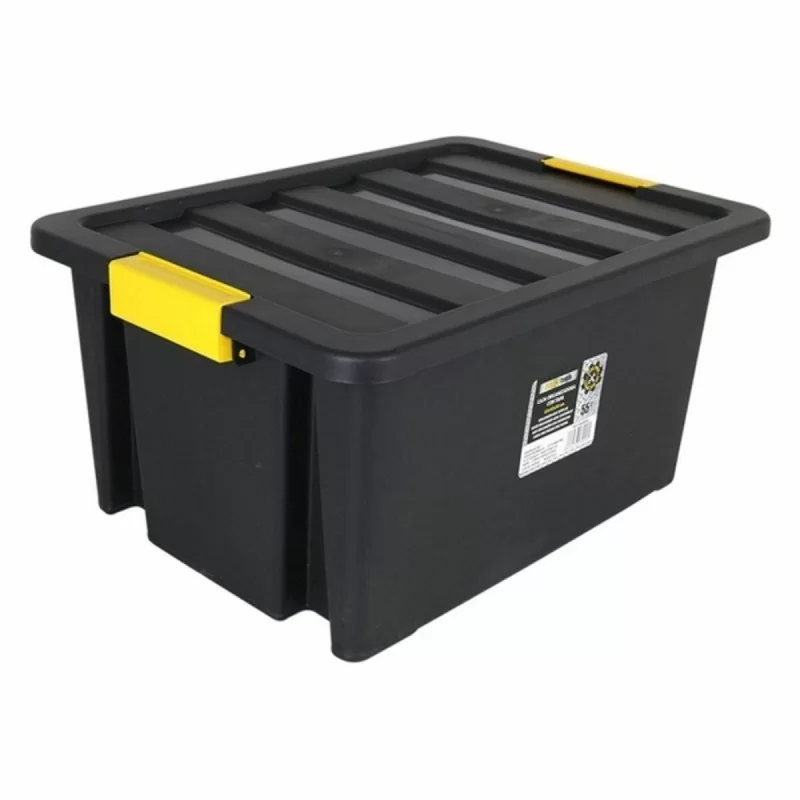 Storage Box with Lid Brico Dem Brico 55 L 63 x...