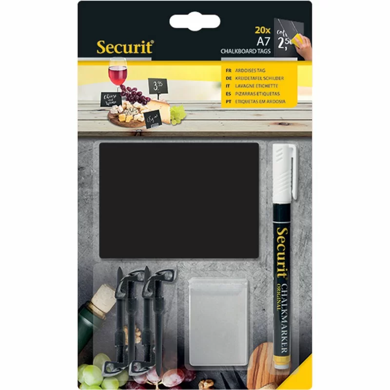 Board Securit With support Set 7,4 × 10,5 cm 20...