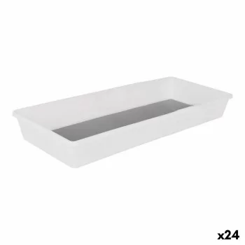 Drawer Organizer Confortime Non-slip White 40 x 17 x 5 cm...