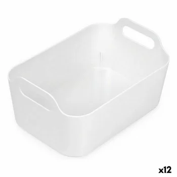 Multi-purpose basket Confortime White 33 x 23,5 x 15,4 cm...