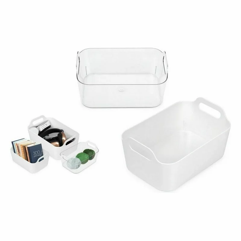 Multi-purpose basket Confortime White 33 x 23,5...