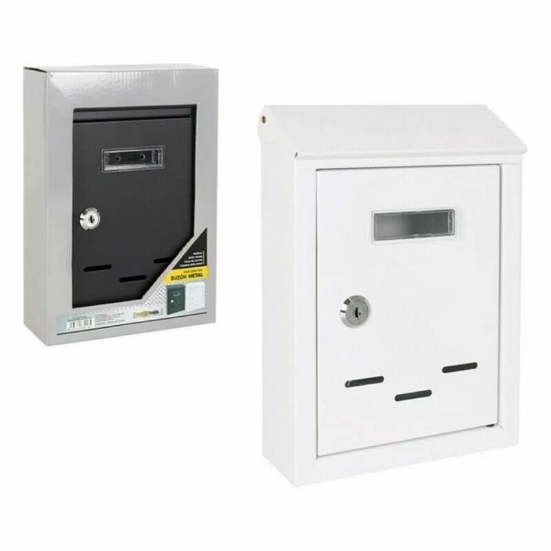 Letterbox Bricotech 58766 Metal 26 x 18 x 6 cm...