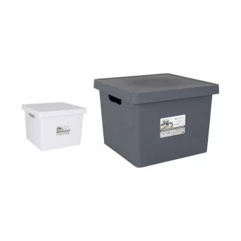 Storage Box with Lid Confortime 17 L With lid Squared (6... 2