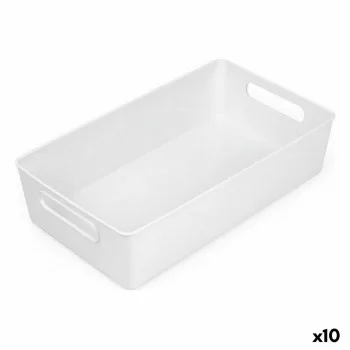 Multi-purpose basket Confortime White 38 x 22 x 9,5 cm...