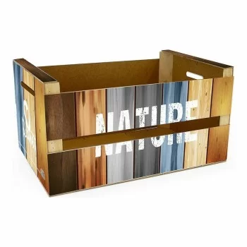 Storage Box Confortime Nature (6 Units) (36 x 26,5 x 17 cm) 2