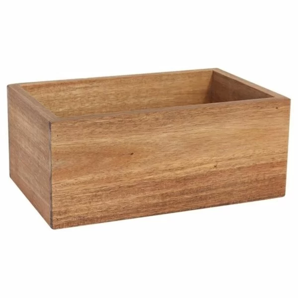 Drawer Organizer Viejo Valle Squared Acacia 26,5 x 16,2 x 11 cm (3 Units)