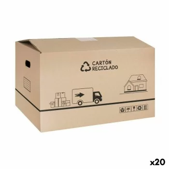 Cardboard box for moving Confortime 65 x 40 x 40 cm Brown...