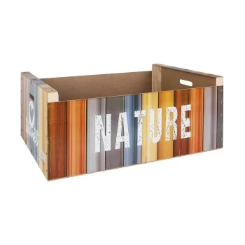 Storage Box Confortime Nature Wood Multicolour 58 x 39 x... 2