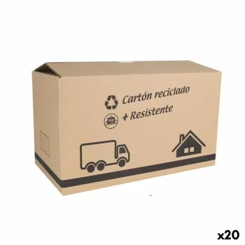 Cardboard box for moving Confortime 65 x 40 x 40 cm Brown...