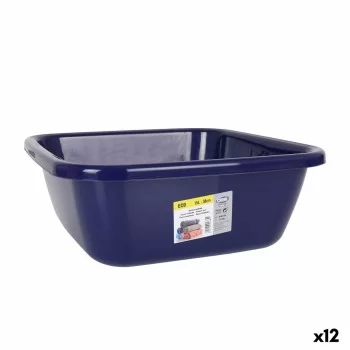 Washing-up Bowl Dem Eco Blue Squared 15 L 38 x 38 x 15 cm...