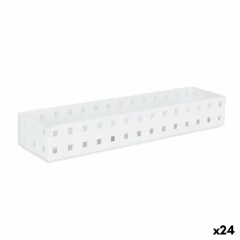 Drawer Organizer Confortime White 27,6 x 6,6 x 4,3 cm (24...