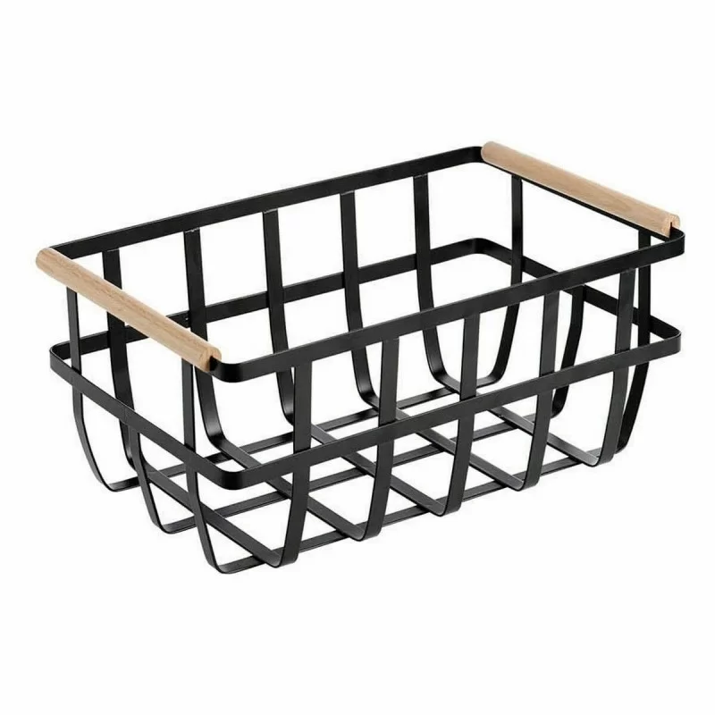 Multi-purpose basket Confortime Black 36 x 22 x...