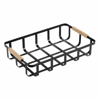 Multi-purpose basket Confortime Black 36 x 24,3 x 8 cm (6... 2
