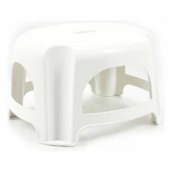 Stool Dem Sabin White 33 x 28 x 18 cm (12 Units) 2