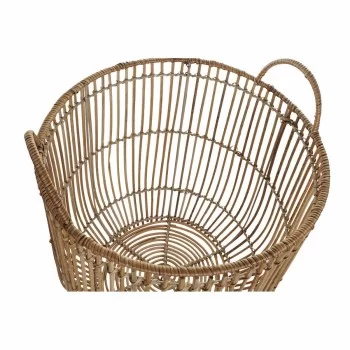 Basket set DKD Home Decor Rattan (40 x 40 x 51,5 cm) 2