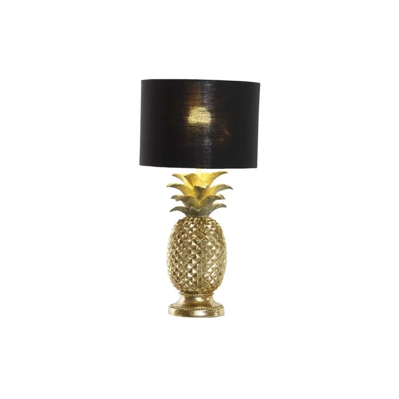 Desk lamp DKD Home Decor Pineapple Black Golden...