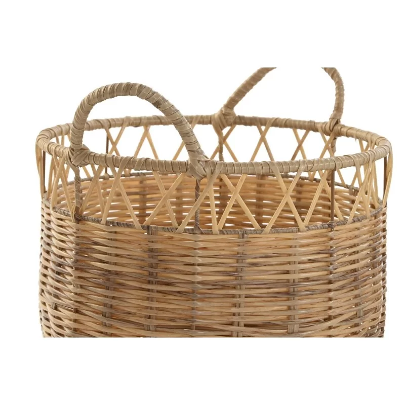 Basket set DKD Home Decor Metal PE (3 Pieces)...