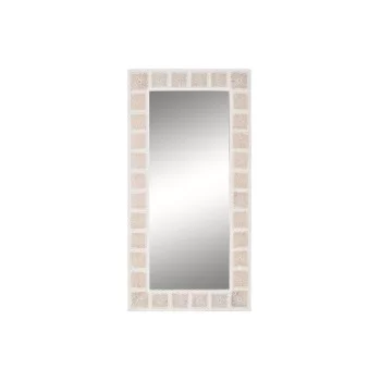 Wall mirror Home ESPRIT White Mango wood Indian Man...