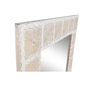 Wall mirror Home ESPRIT White Mango wood Indian Man... 2