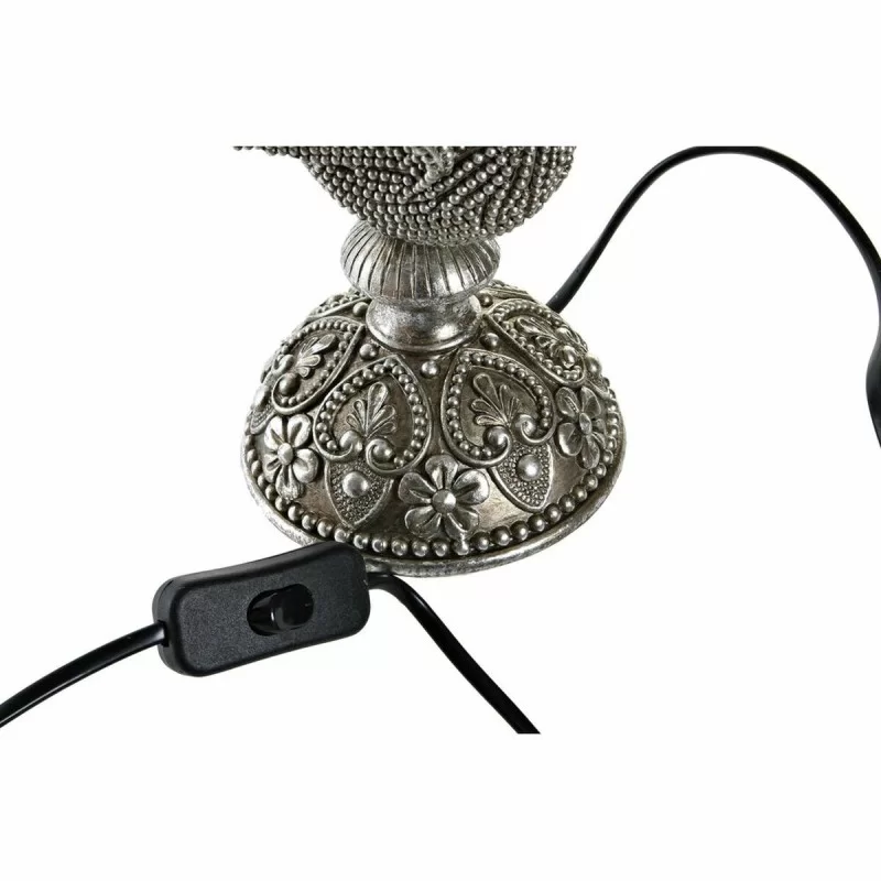 Desk lamp DKD Home Decor Silver Golden Resin...