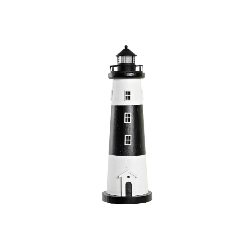 Lighting decoration DKD Home Decor Wood Headlight 15 x 15 x 46 cm