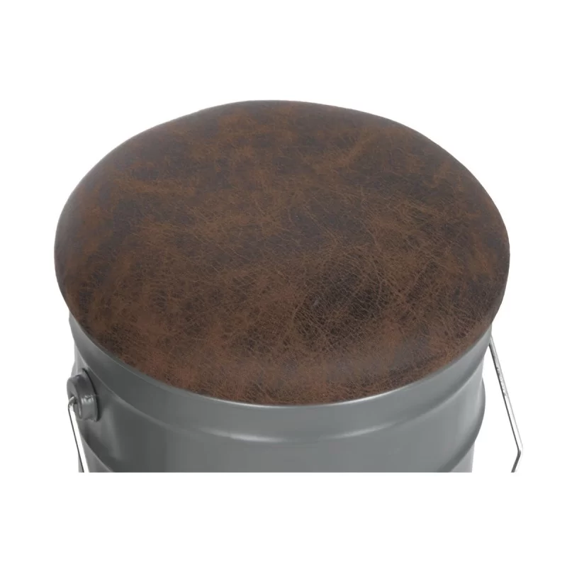 Chest Home ESPRIT Green Grey Dark brown Metal...