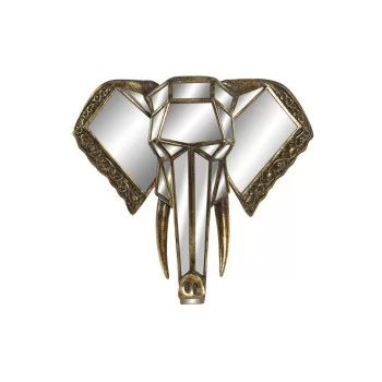 Wall Decoration DKD Home Decor Mirror Elephant Golden...