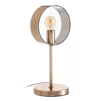 Desk lamp Golden Metal Crystal Iron Hierro/Cristal 60 W...