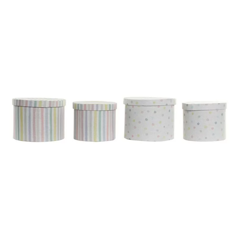 Set of decorative boxes DKD Home Decor 774252...