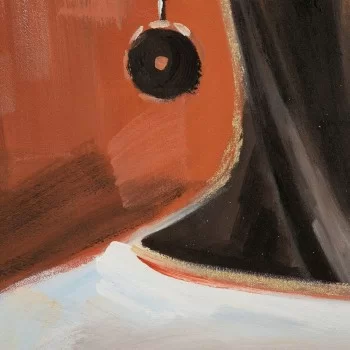 Canvas 90 x 2,8 x 120 cm African Woman 2