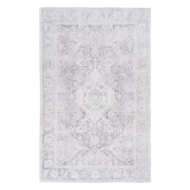 Carpet Grey Cotton 160 x 230 cm