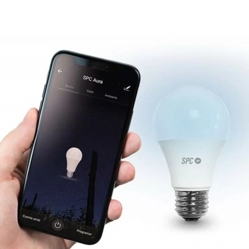 Smart Light bulb SPC 6113B Aura 1050 Wifi 10 W...