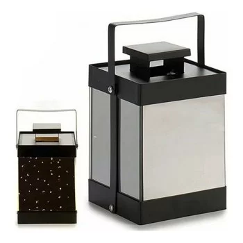 LED Lantern Black Mirror 12,5 x 18,5 x 12,5 cm 2