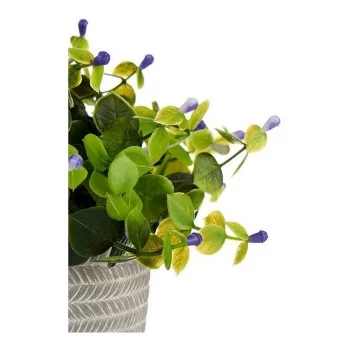 Decorative Plant Lilac Flowers Grey Purple Green Plastic 2
