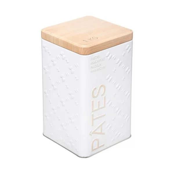 Multi-use Box Nature Scandi Metal White 500 gr