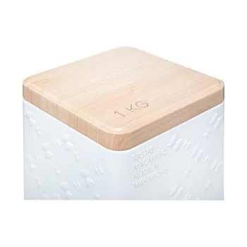 Multi-use Box Nature Scandi Metal White 500 gr 2