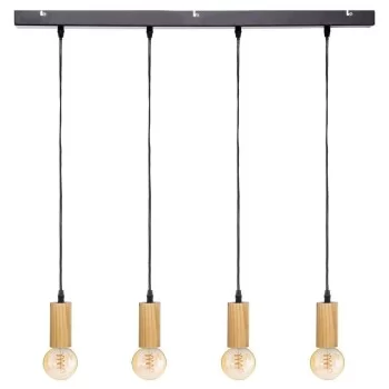 Ceiling Light Atmosphera Ays 110 x 100 x 6 cm Black Metal...