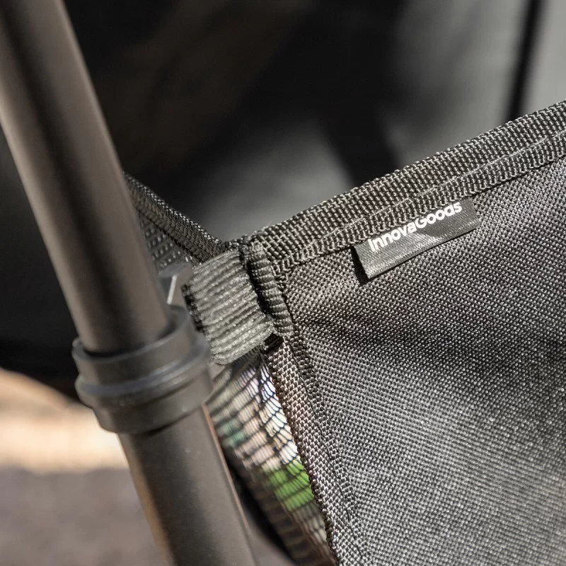 Folding Camping Table with Basket and Cover...