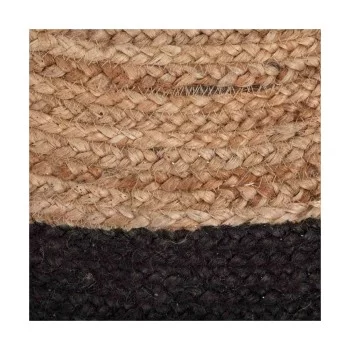 Carpet Atmosphera Black Ø 120 cm Jute 2