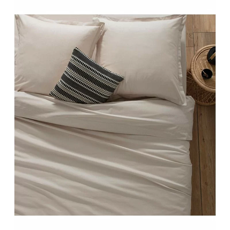 Fitted bottom sheet Atmosphera Linen (160 x 200...